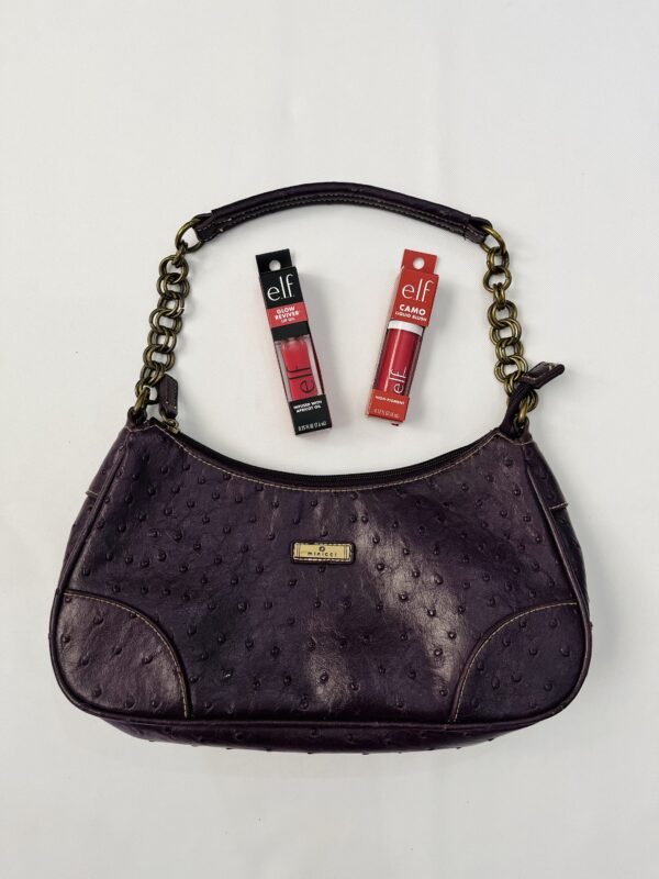 Bolso baguette morado