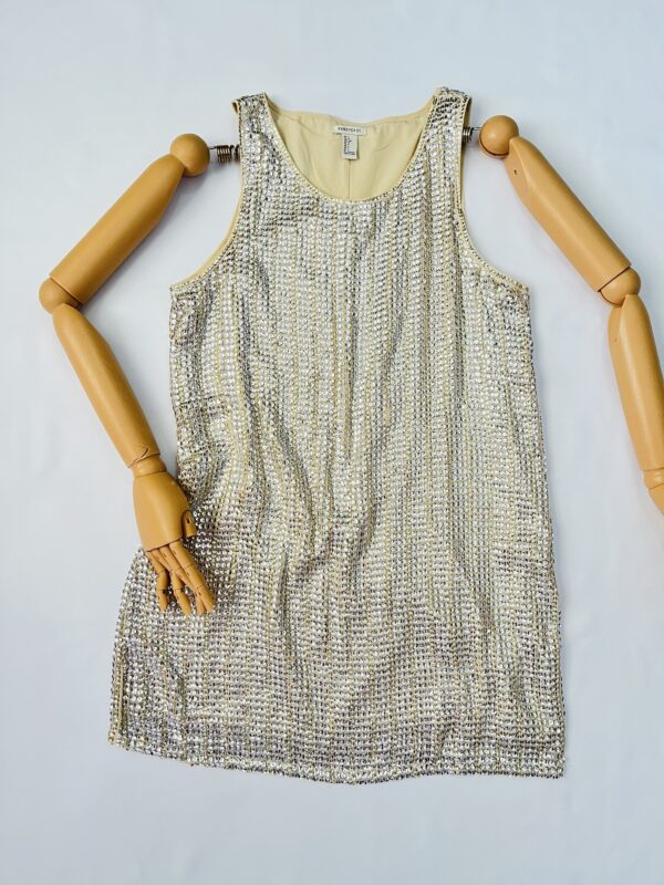 Vestido lentejuelas M-L
