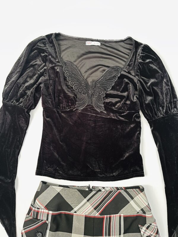 Blusa mariposa Talla M - Image 2