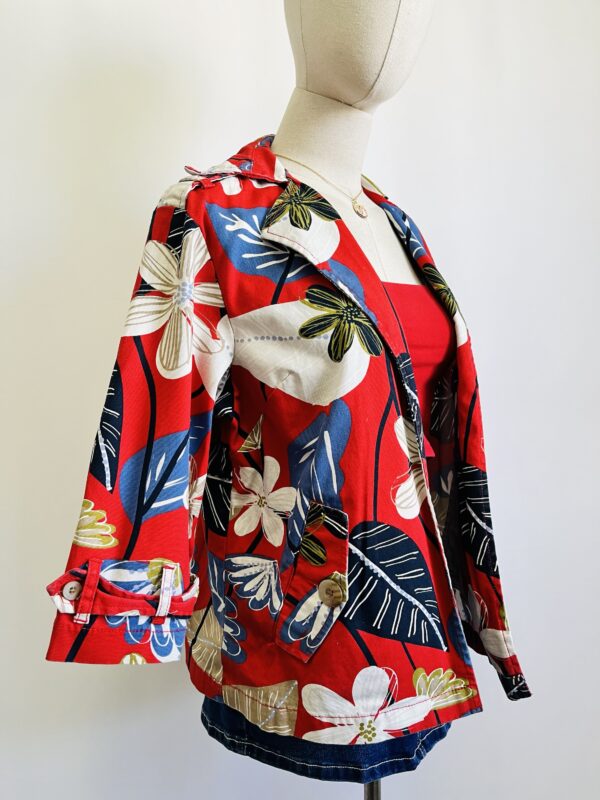 Saco 3/4 estampado, Talla M - Image 2