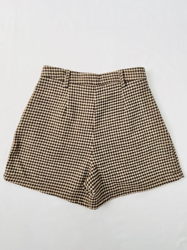 Short cafe de cuadros, Talla S - Image 3