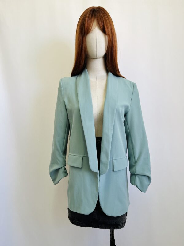 Blazer color aqua, Talla M