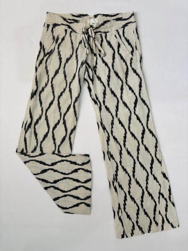 Pantalon de algodón tiro bajo, Talla S
