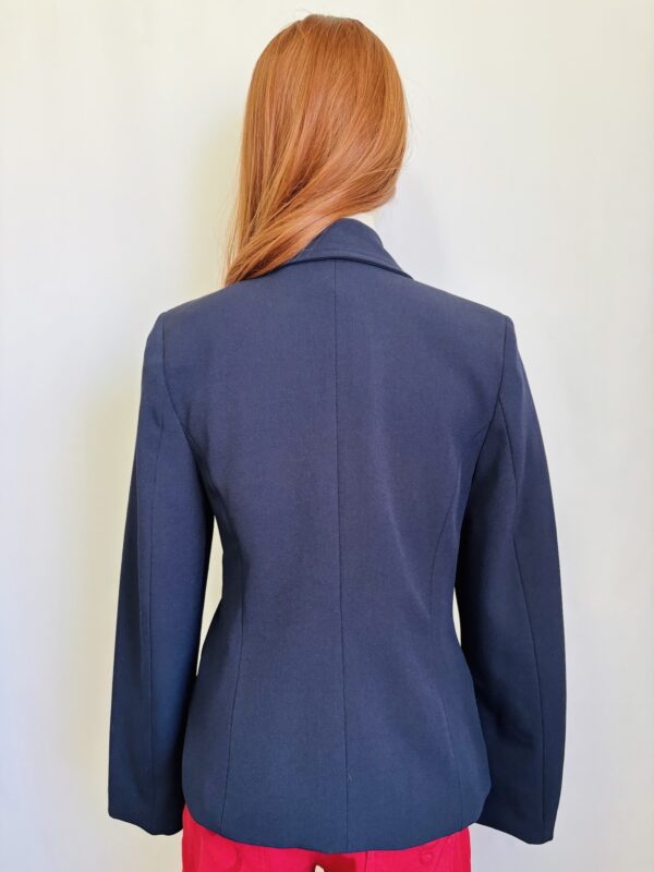 Blazer básico azul marino, Talla S - Image 3
