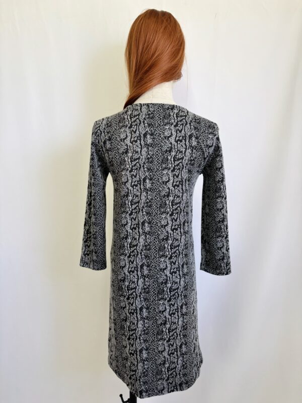 Vestido manga larga snake print , Talla S - Image 3