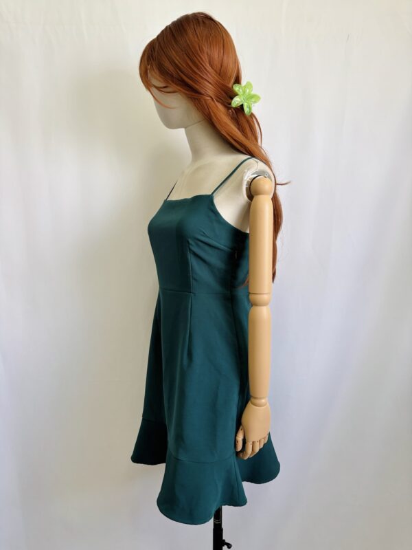 Vestido verde de tirantes, Talla S - Image 2
