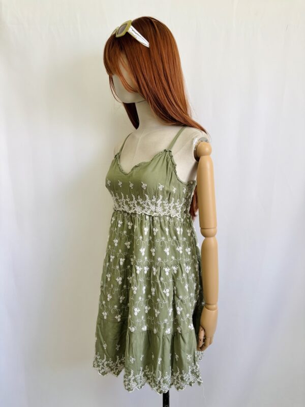 Vestido verde Jesica Simpson, Talla S - Image 2