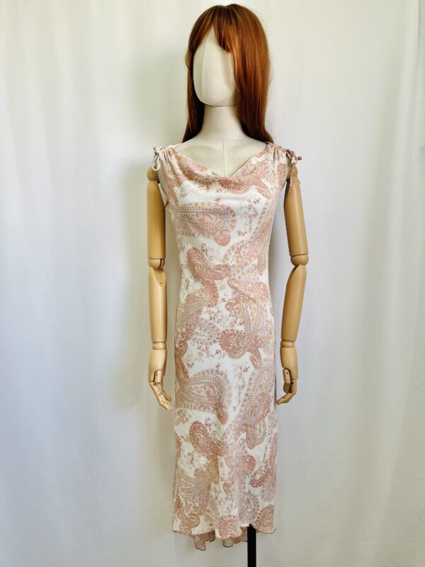 Vestido midi vintage Talla S-M