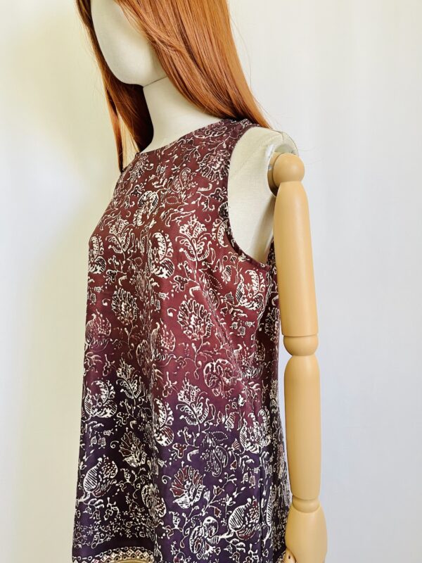 Vestido midi estampado bohemio, Talla M-L - Image 3