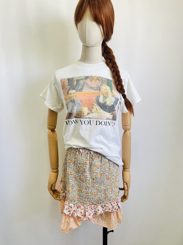 Playera blanca grafica Friends, Talla S