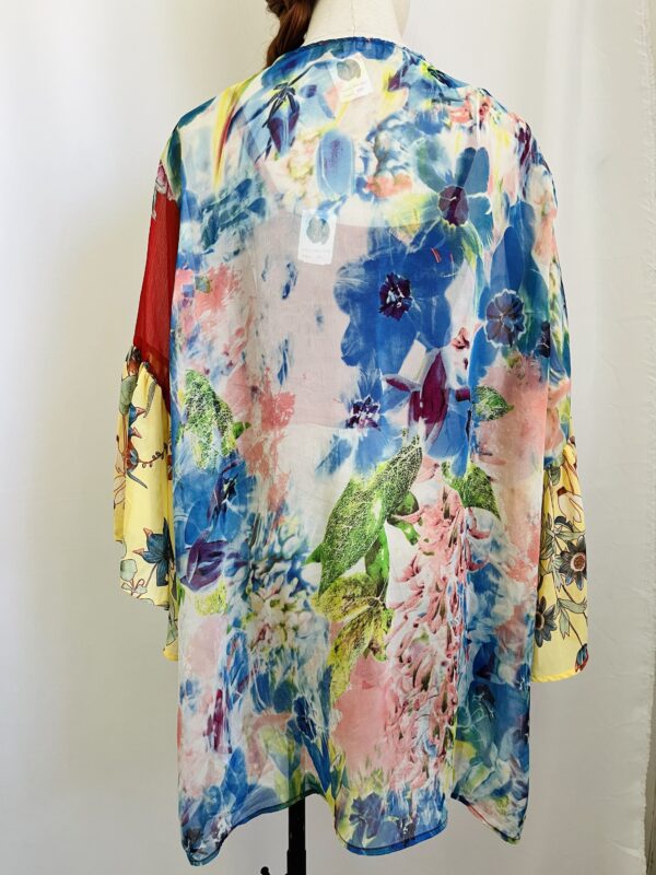 Kimono colorido vaporoso, Talla S-M - Image 3