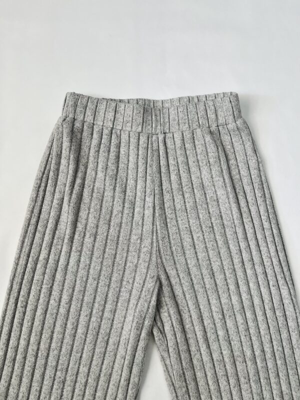Pantalon canale suelto gris, Talla S - Image 3