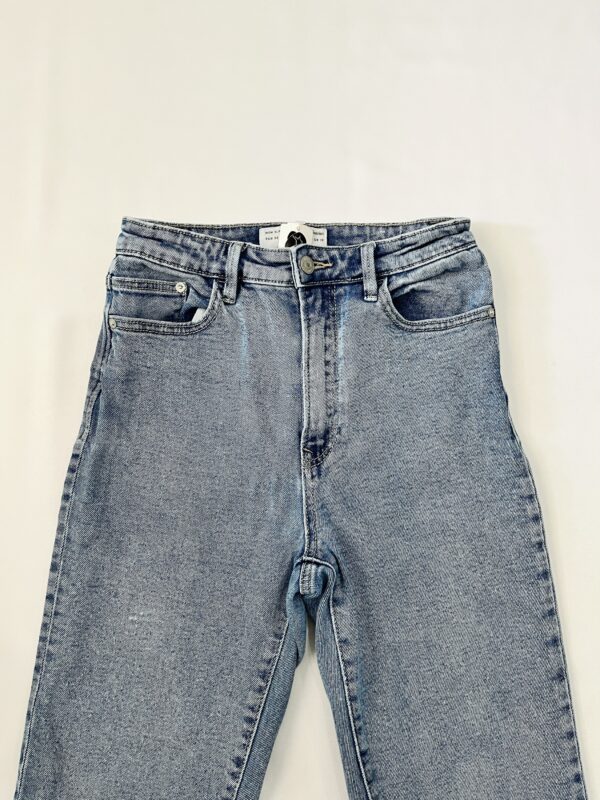 Pantalon de mezclilla mom slim, Talla S - Image 2