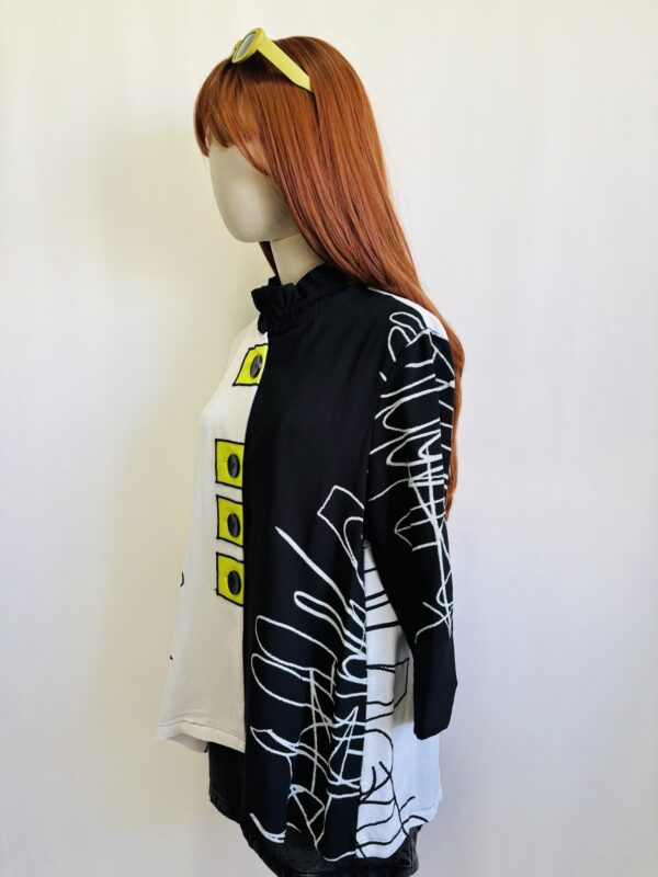 Camisa abstracta, Talla M-L - Image 2