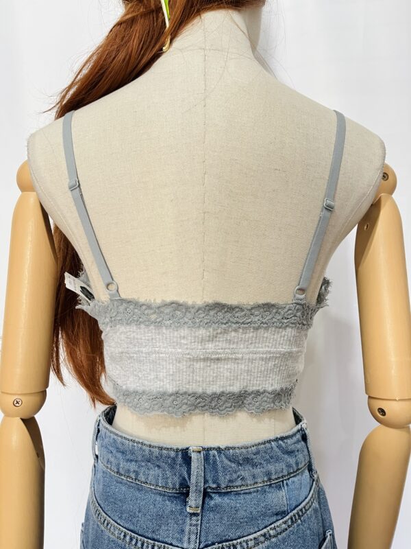 Bralette Aerie gris, Talla S-M - Image 3