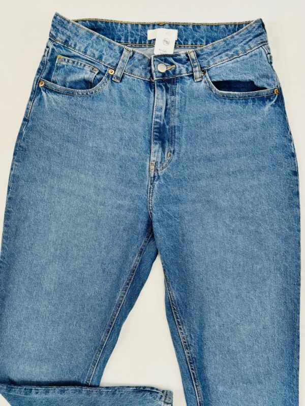 Mom jeans rectos slim fit, Talla M - Image 2