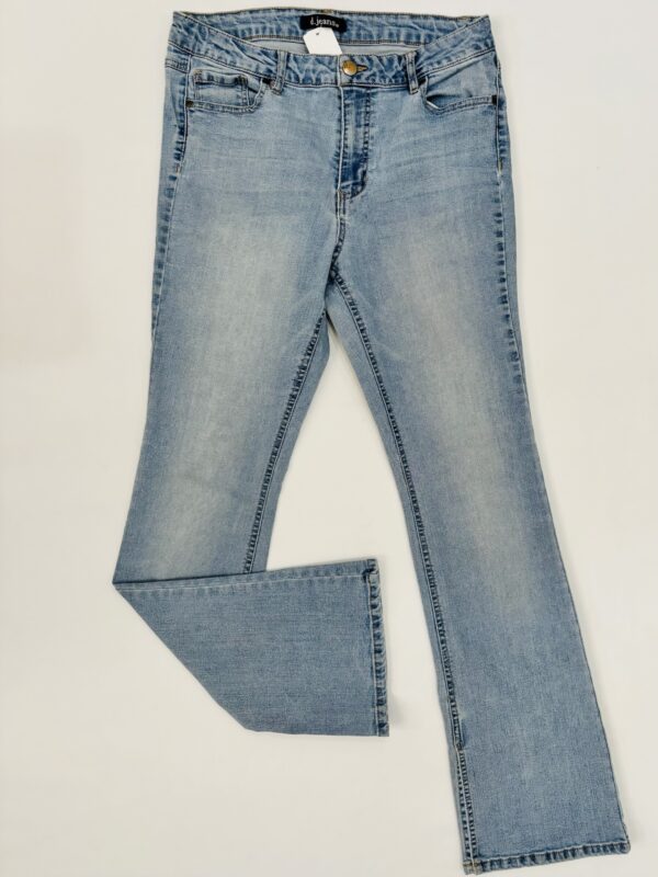Jeans bootcut tiro alto, Talla M-L