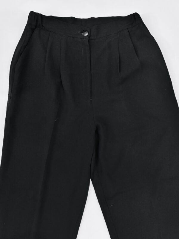Tousers negros tiro alto, Talla S-M - Image 2