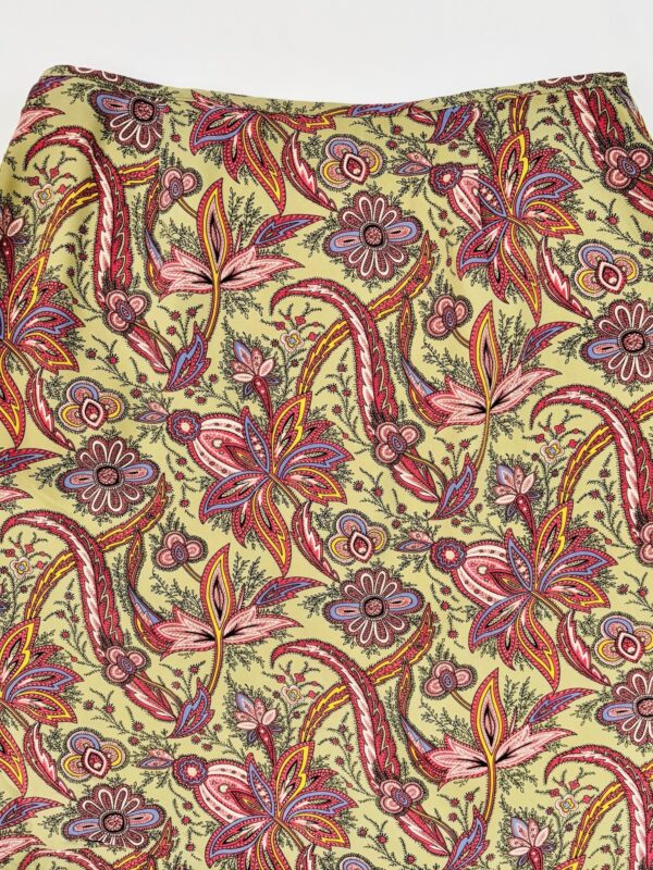 Falda colorida de seda, Talla S-M - Image 2
