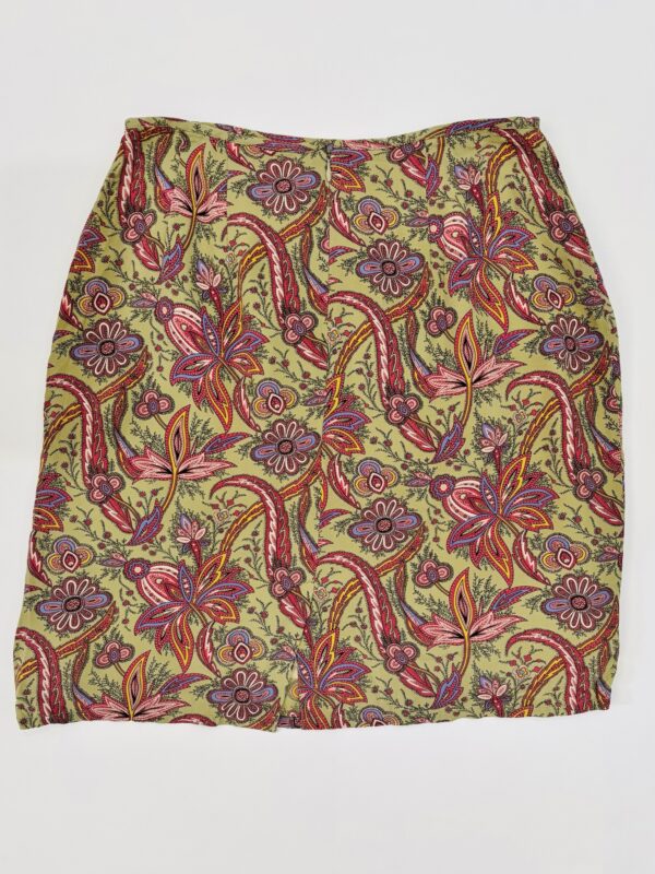 Falda colorida de seda, Talla S-M