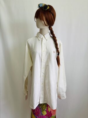 Camisa blanca Ralph Lauren, Talla L-XL