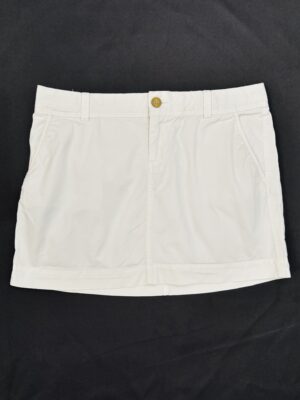 Mini falda blanca, Talla S