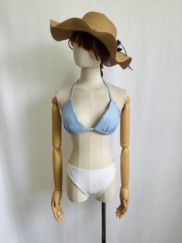 Top de bikini azul, Talla M-L