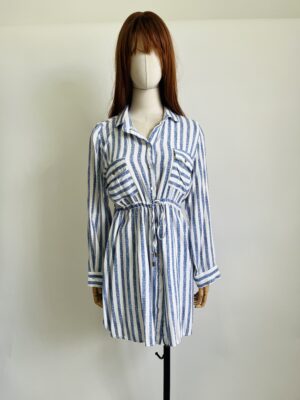 Vestido tipo camisa Talla grande