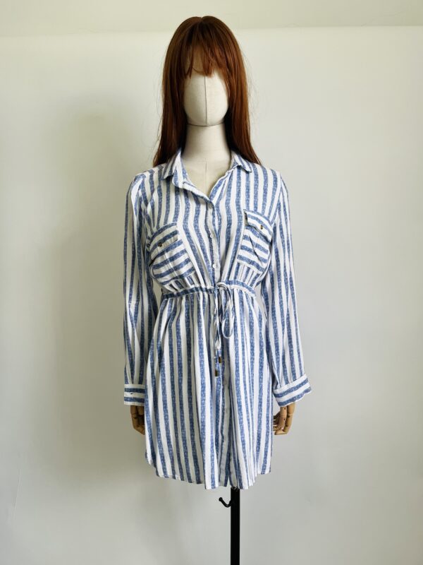 Vestido tipo camisa Talla grande