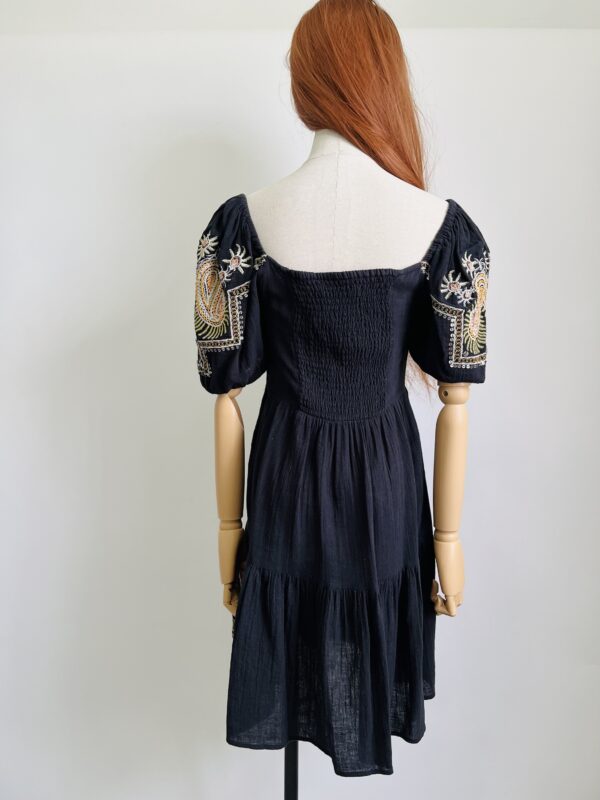 Vestido detalles en hombros Talla grande - Image 3