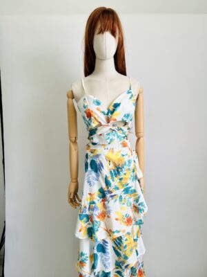 Conjunto floreado Talla L