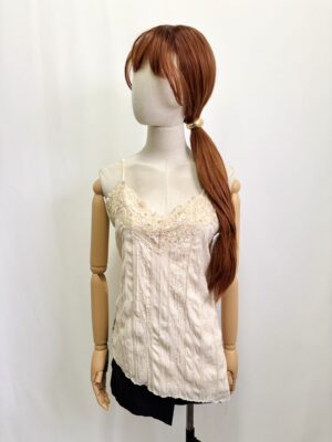 Blusa y2K Encaje Talla L