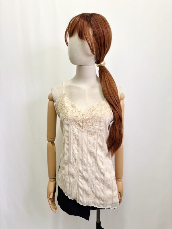 Blusa y2K Encaje Talla L