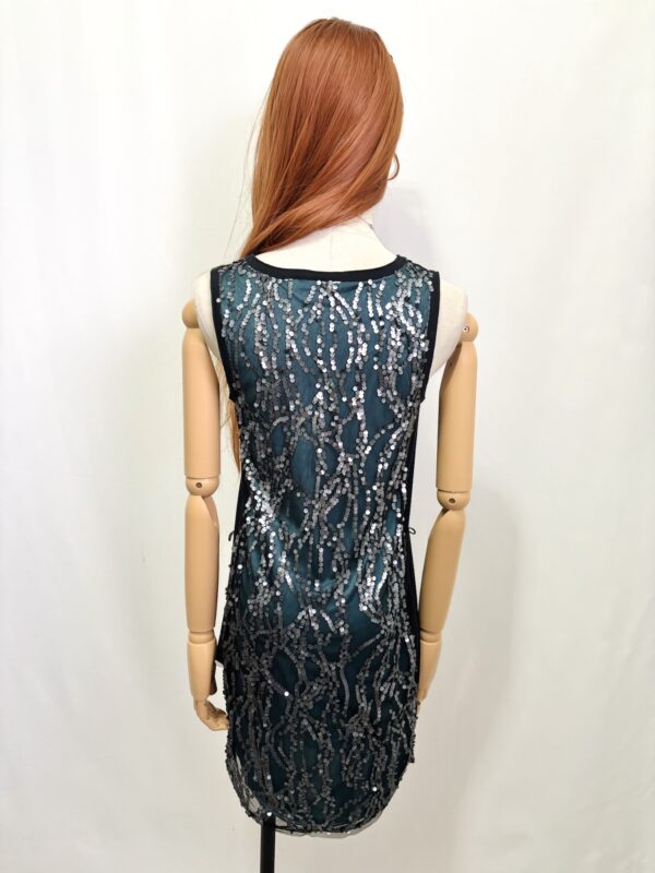 Vestido lentejuelas Vera Wang Talla S - Image 4