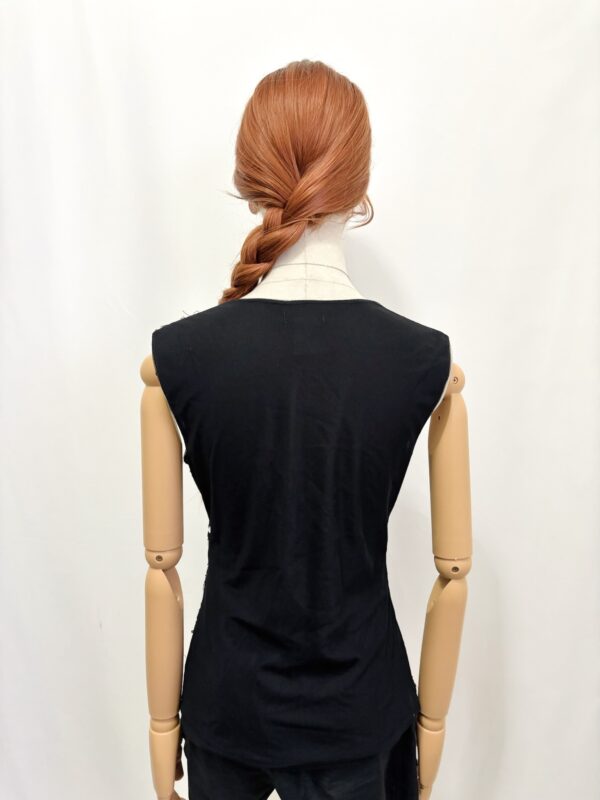 Blusa lentejuelas plata Talla M - Image 4