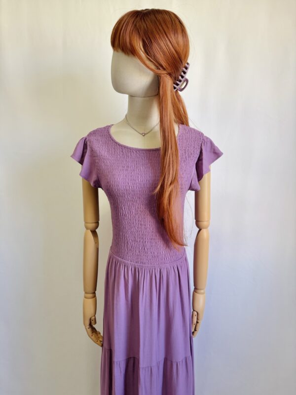 Maxi vestido lila Talla L - Image 2