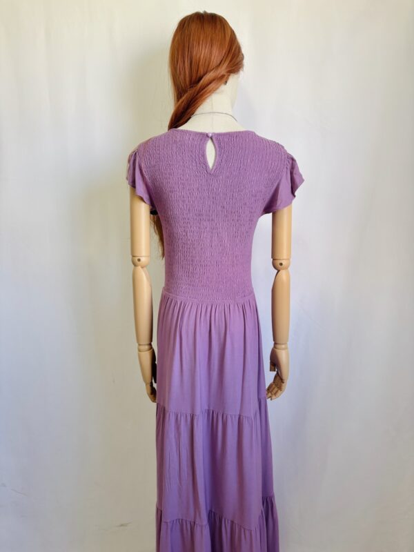 Maxi vestido lila Talla L - Image 3