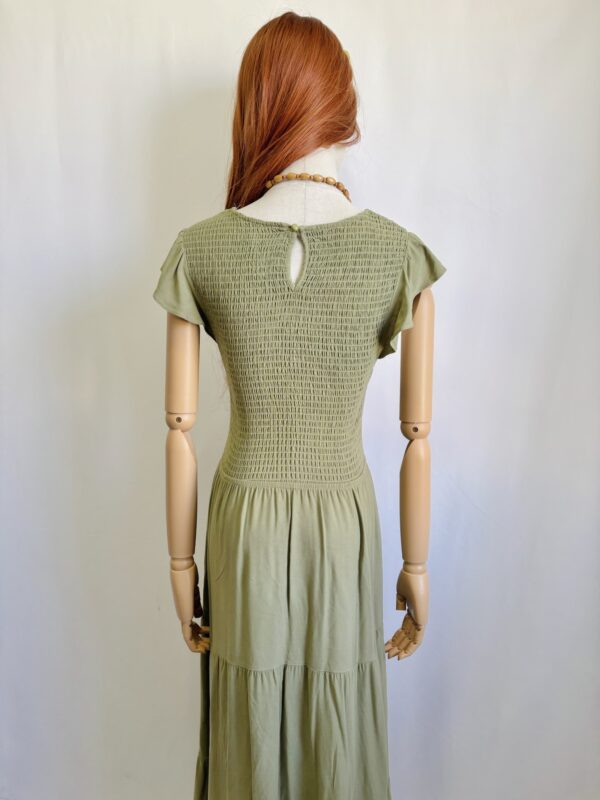 Maxi vestido verde Talla M - Image 3