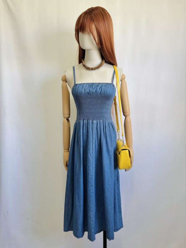 Vestido midi mezclilla Talla S-M