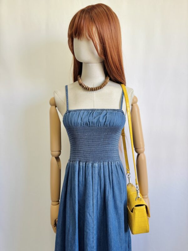 Vestido midi mezclilla Talla S-M - Image 2