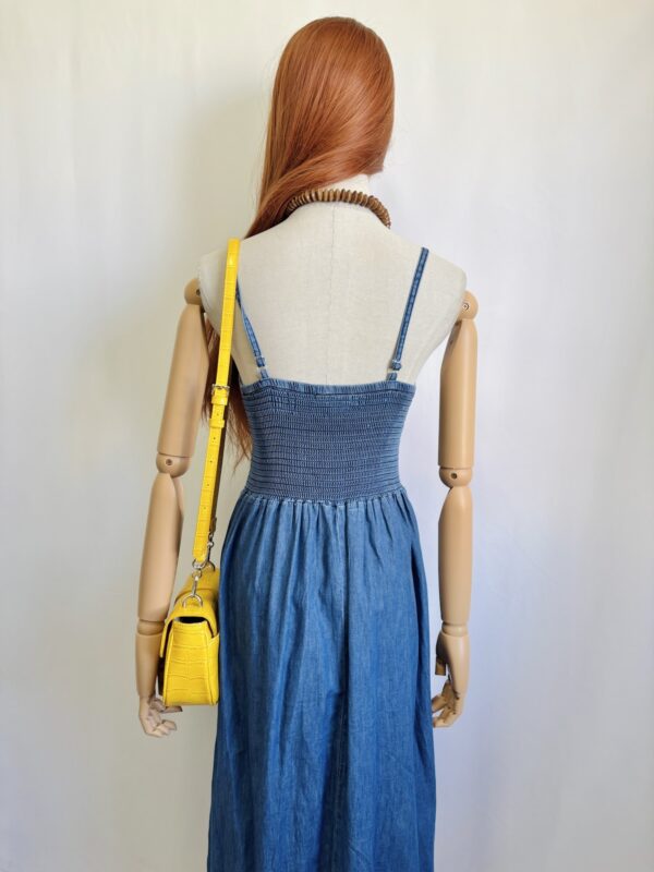 Vestido midi mezclilla Talla S-M - Image 3