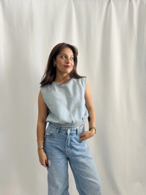 Chaleco gris Talla M-L