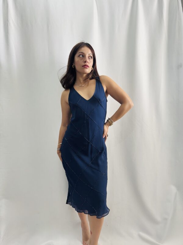 Vestido vintage lentejuelas Talla S-M