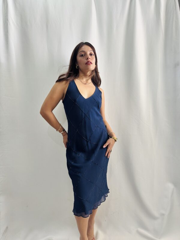 Vestido vintage lentejuelas Talla S-M - Image 2