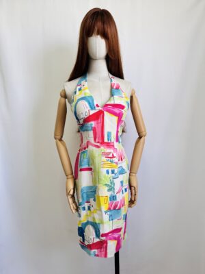 Vestido halter Talla S