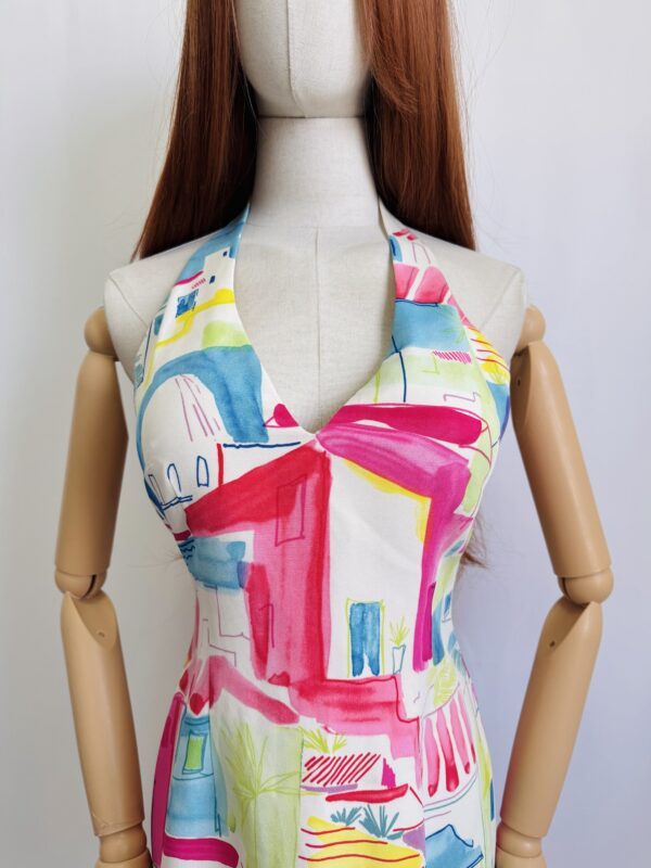 Vestido halter Talla S - Image 3