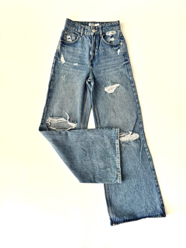 Jeans anchos rotos Talla XS-S