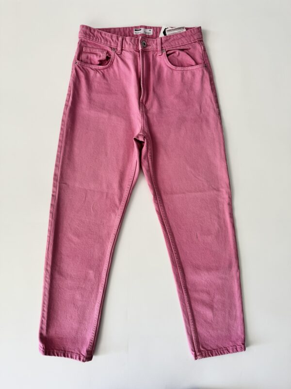 Jeans tiro alto Rosa Talla 6 - Image 2