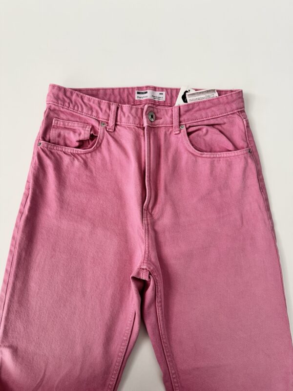 Jeans tiro alto Rosa Talla 6 - Image 3