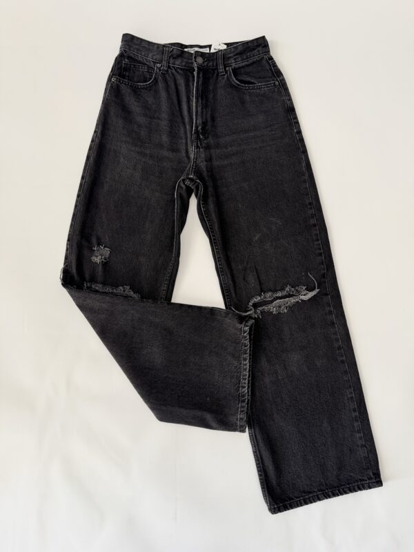Jeans anchos rotos Talla 4